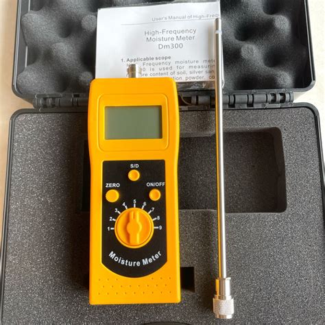 Ceramic Powder moisture meter|pin moisture meter.